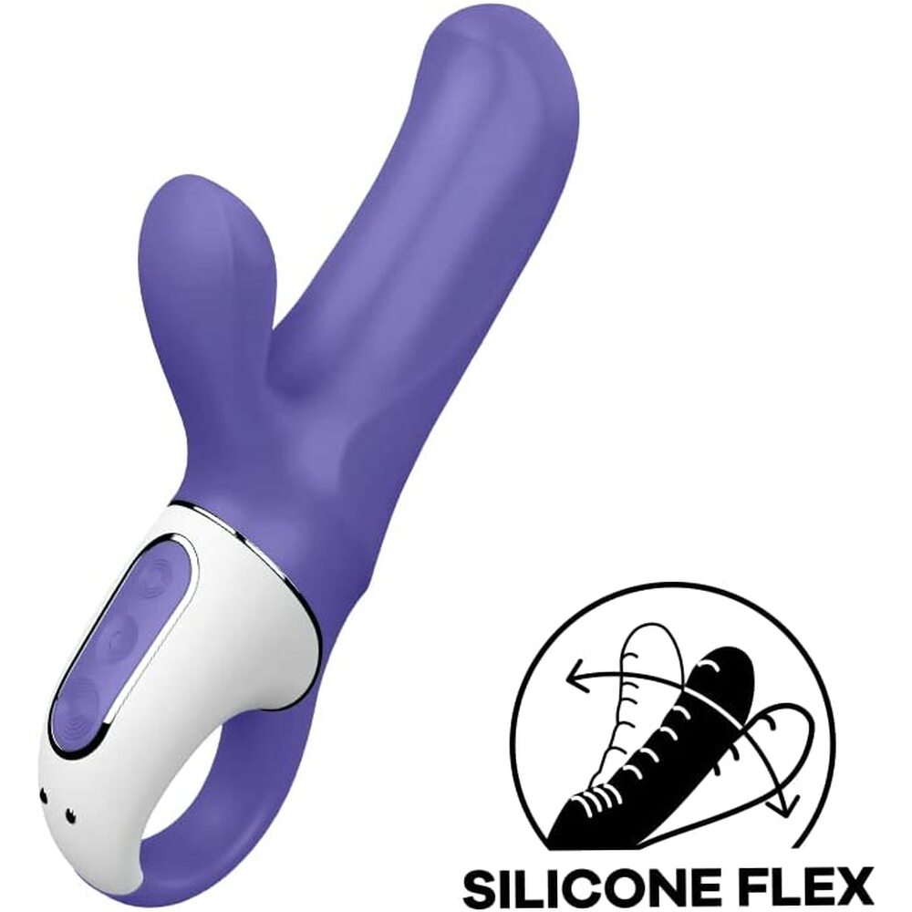 Purple and white silicone flex product on a white background with 'Silicone Flex' logo.
