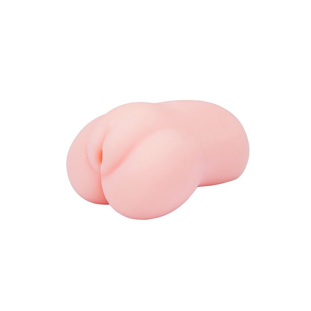 Pink silicone cushion on a white background