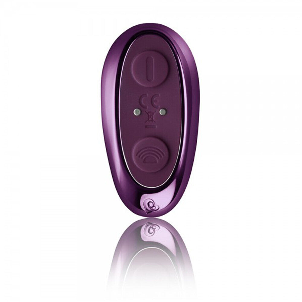 Product packaging for 'Rock-Chick Diva' with a purple device and remote control on a black background.