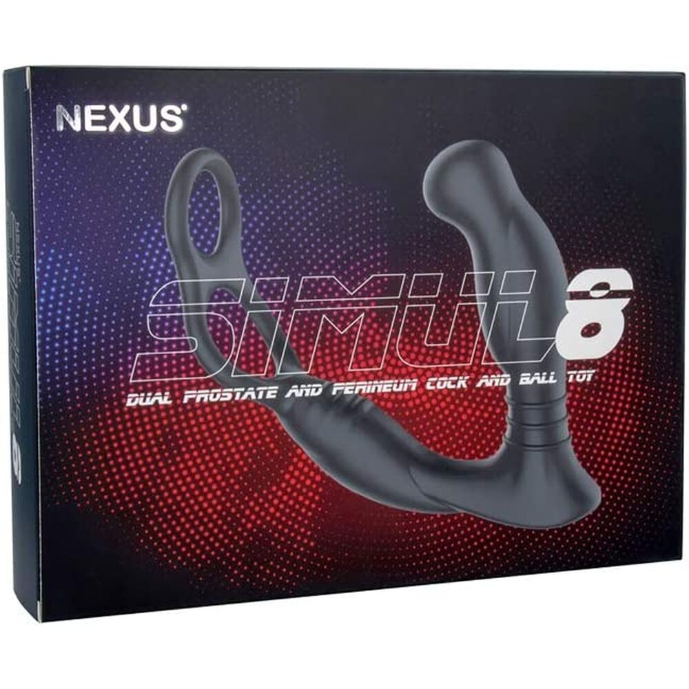 Box of Nexus Stim8 dual product with red and black design
