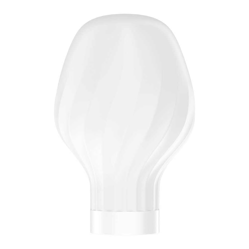 White balloon on a white background