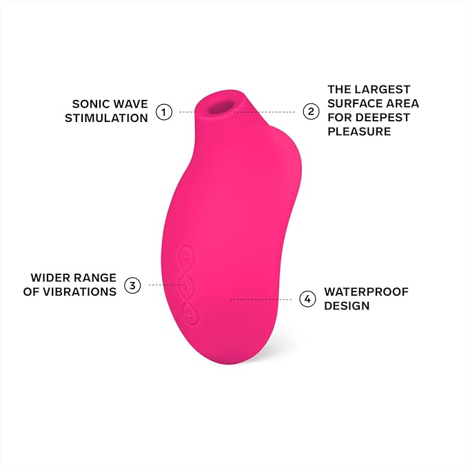 Lelo Sona Cruise 2 Cerise Clitoral Vibrator