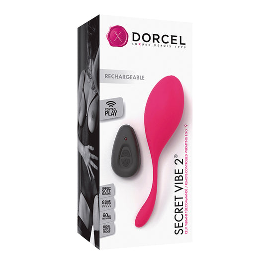Product packaging for a pink personal care device with packaging details.
