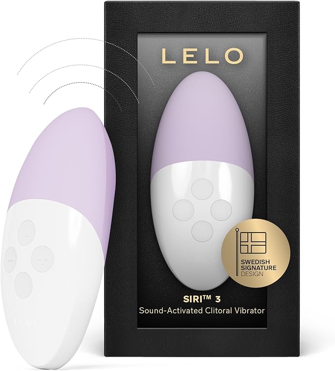 Lelo Siri 3 Clitoral Vibrator Purple