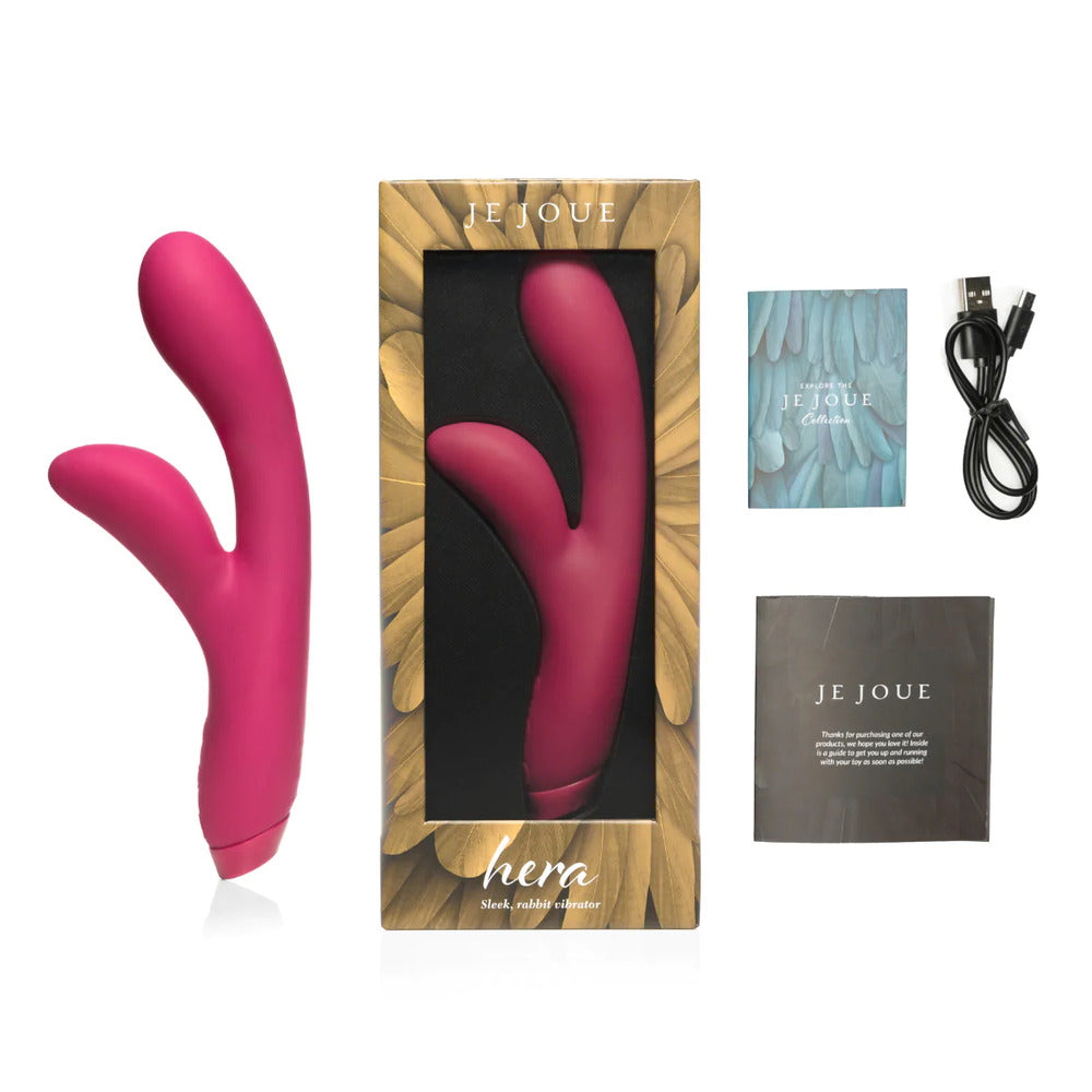 A sleek, fuchsia-colored G-spot vibrator with a smooth, contoured design and a rounded tip.