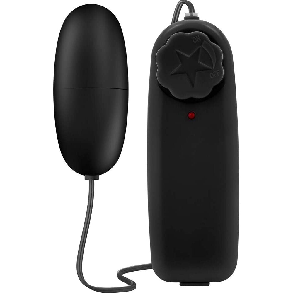 A brown masturbator designed to resemble a realistic lower body with a ribbed texture. It includes a bullet vibrator for added stimulation and features a wired power control