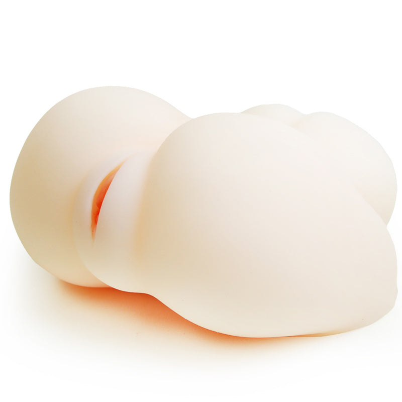 White silicone ring on a white background