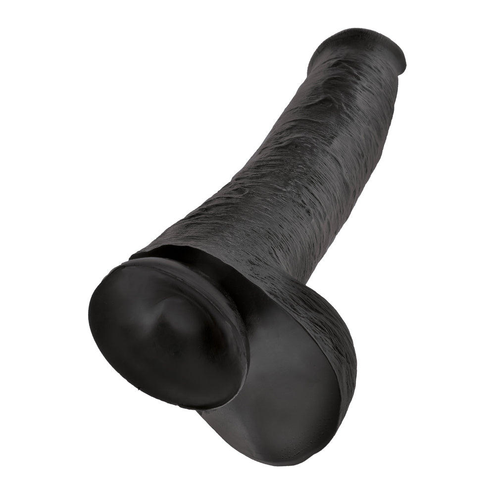 Black textured cylindrical object on a white background