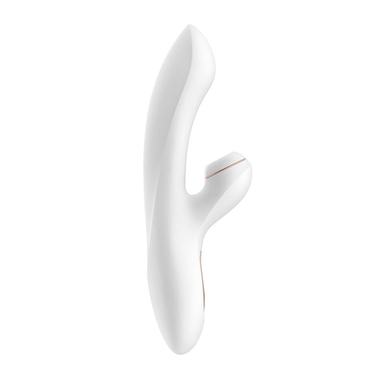 White wall hook on a white background