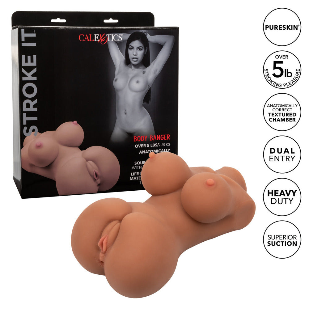 Sexual product with packaging displaying brand name and features.
