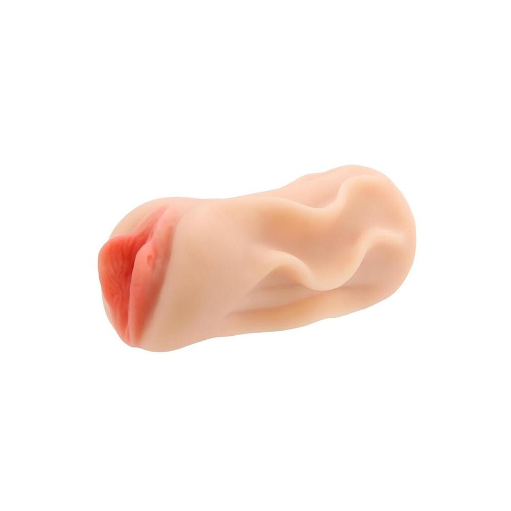 Realistic silicone tongue on a white background