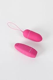 Two pink electronic devices on a white background