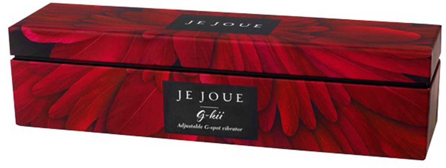 Red box with 'Je Joue' branding on a white background