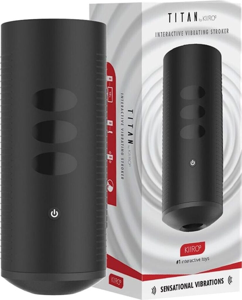 Kiiroo Titan Vibrating Interactive Stroker
