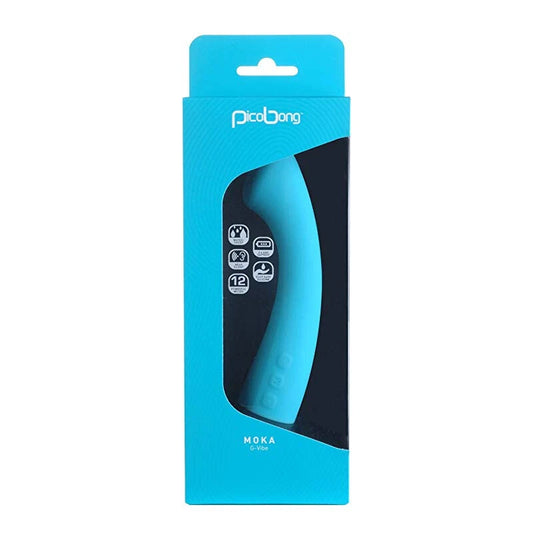 Blue packaging of a product with 'PicoBong' branding on a white background